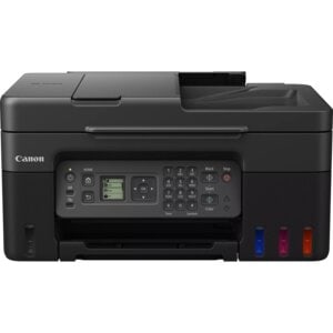 Canon PIXMA G4570 MegaTank Wireless All-in-One Color Inkjet Printer with Refillable Ink Tanks - 4 bottles of ink (1 BK + 1