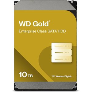 WD Gold 10 TB Hard Drive - 3.5"" Internal - SATA (SATA/600) - 7200rpm