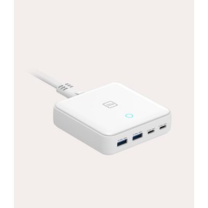 Tucano 65 W AC Adapter - Universal Adapter - 2 USB - 2 USB Type-C - For Notebook, Tablet PC, Smartphone, iPhone, iPad Pro 