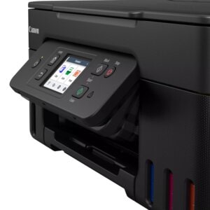 Canon PIXMA G3590 3-in-1 MegaTank Inkjet Printer with Refillable Ink Tanks (4 high-yield ink bottles INCLUDED)