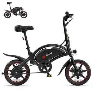 DYU D3S 14" Folding Electric Bike | 25 km/h Top Speed ​​| 40 km Range