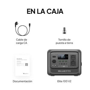 BLUETTI Elite 100 V2 Portable Power Station | 1.800W 1.024Wh