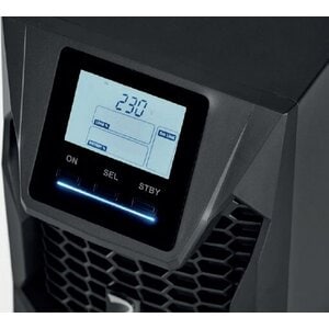 Riello SP2 1000 Double Conversion Online UPS - 1 kVA/1 kW - Tower - 4 Hour Recharge - 220 V AC Input - 4 x IEC 60320 C13 (