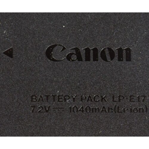 CANON Rechargeable Battery LP-E17 for EOS Cameras