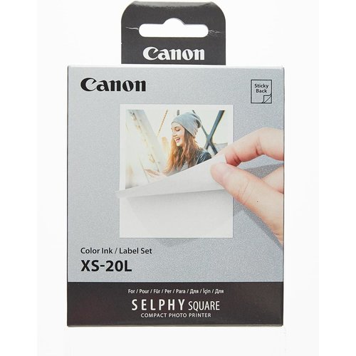 Canon XS-20L Ink/Paper Set - 20 Prints. Print technology: Inkjet, Sheets per pack: 20 sheets, Printing material shelf life