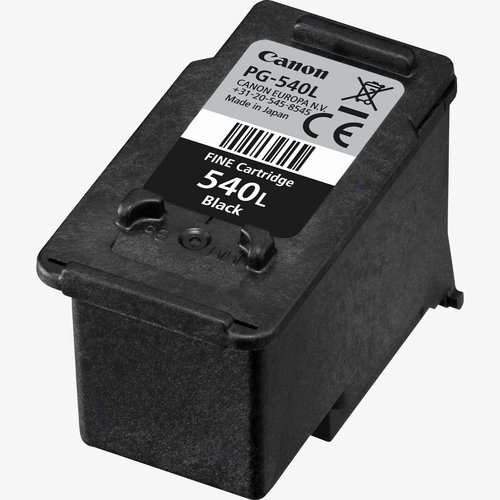 Canon PG-540L Original Large Yield Inkjet Ink Cartridge - Black - 1 Pack - 11 mL - 300 Pages