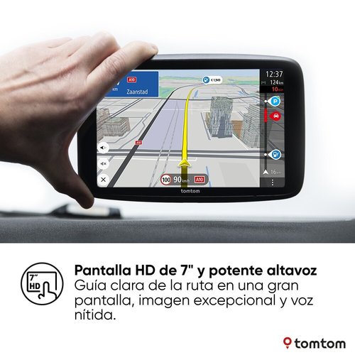TomTom GO Superior Automobile Portable GPS Navigator - Portable - 17.8 cm (7") - Touchscreen - Lane Assist, Speed Assist, 