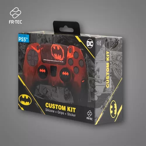 Blade Gaming PS5 Custom Kit Batman, Silicone Skin + Grips + Touchpad Sticker. Gaming platforms supported: PlayStation 5, P