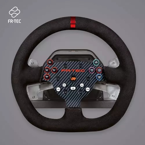 FR-TEC Gaming Steering Wheel - Cable - Xbox One, PlayStation 4, PC, Tablet, PlayStation, Xbox Series S, Xbox Series X