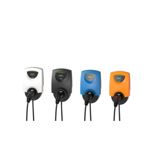 Veltium LITE UNO Electric Car Charger 7.4kW 5M Type 2 Single-phase Blue