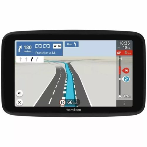 TomTom GO Classic Automobile Portable GPS Navigator - Black - 15.2 cm (6") - Touchscreen - Speaker, Dash Cam - Bluetooth -