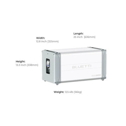 BLUETTI B500 Expansion Battery | 4.960 Wh | Compatible with EP600