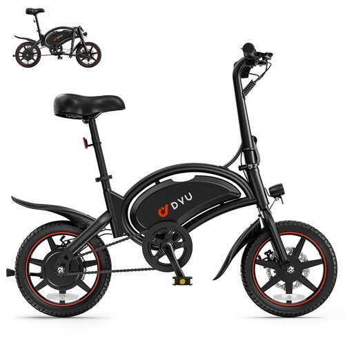 DYU D3S 14"" Folding Electric Bike | 25 km/h Top Speed ??| 40 km Range
