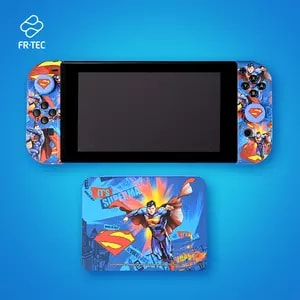 FR-TEC Switch Combo Pack Flash, Hard Case + Grips + Game Case, Nintendo Switch, Gaming controller case, Multicolour, Ninte