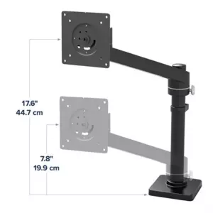 Ergotron Mounting Arm for Monitor - Black