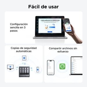 UGREEN NASYNC DXP4800 PLUS INTEL PENTIUM GOLD 8505 5-CORE C