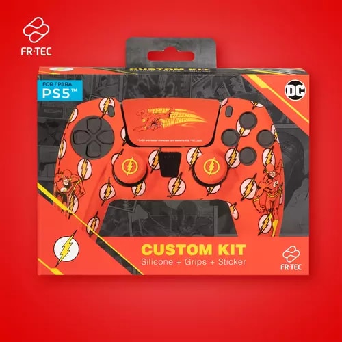 FR-TEC Skin for Sony Gaming Controller - Multicolor - Anti-slip, Sweat Resistant - Silicone