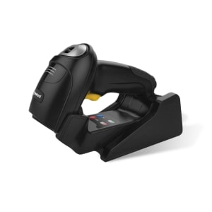 Newland HR52 Bonito Bluetooth - 555 mm Scan Distance - 1D, 2D - Laser - CMOS - Bluetooth - USB, Serial - Stand Included - 