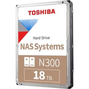 Toshiba N300 18 TB Hard Drive - 3.5" Internal - SATA (SATA/600) - Desktop PC, Server, Storage System, RAID Controller Devi