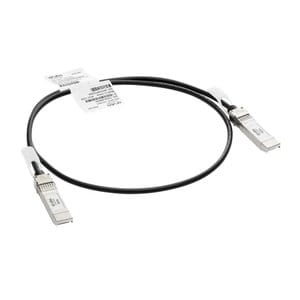 HPE 1 m SFP+ Network Cable - Cable for Network Device - First End: 1 x SFP+ Network - Second End: 1 x SFP+ Network - 10 Gb