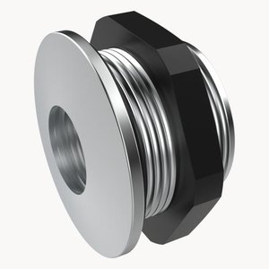 AXIS TF1201 Recessed Mount Kit for Camera Sensor - Silver - Aluminium - 4 / Pack