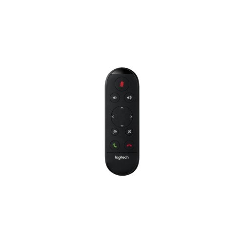 Logitech Wireless Device Remote Control - For Video Conferencing System - 3.05 m Operating Distance - BatterySilver