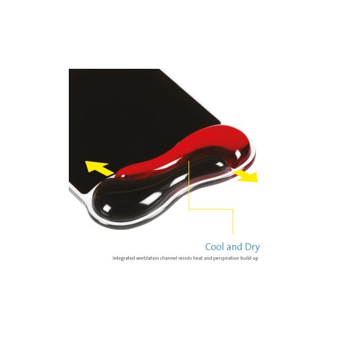 Reposamuñecas Gel Duo Ergonómica - Compatible con Ratones Láser y Ópticos