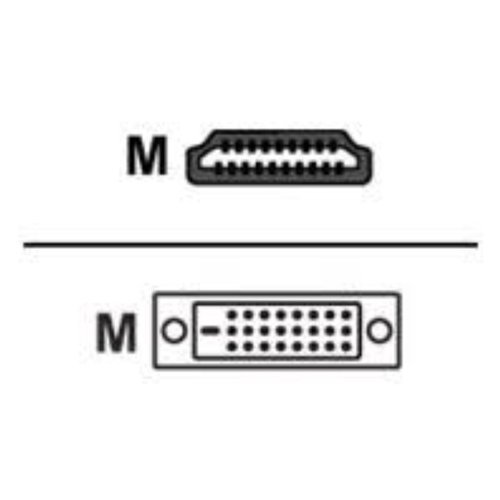 VERTIV 1.83 m DVI-D/HDMI Video Cable - Cable for Video Device, Console, Switch - First End: DVI-D Digital Video - Second E