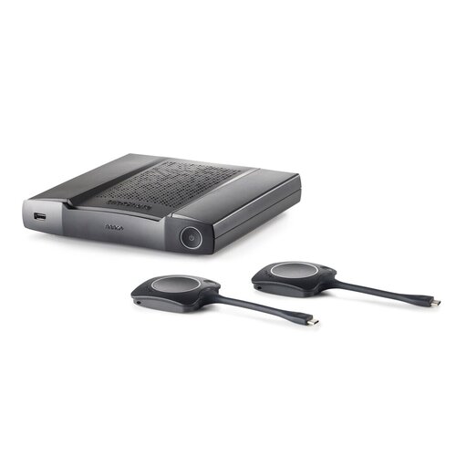 Barco Clickshare CX-50 - Sistema de conferencia inalámbrico para salas grandes con 2 botones USB-C incluidos