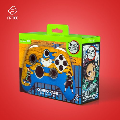FR-TEC Xbox Series Demon Slayer Combo Pack Tanjiro - DSXBCPTAN, Cover, Xbox Series X/Xbox Series S, Microsoft, 200 mm, 110