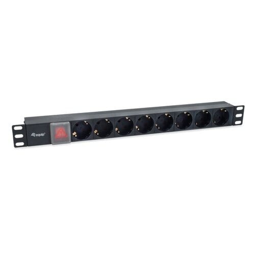8 SCHUKO /1U/MAX POWER: 2500W/P CABLE LENGTH 1.8M/RATING 250V 50