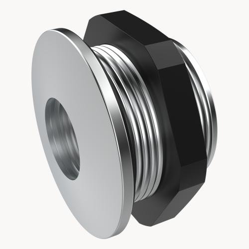AXIS TF1201 Recessed Mount Kit for Camera Sensor - Silver - Aluminium - 4 / Pack