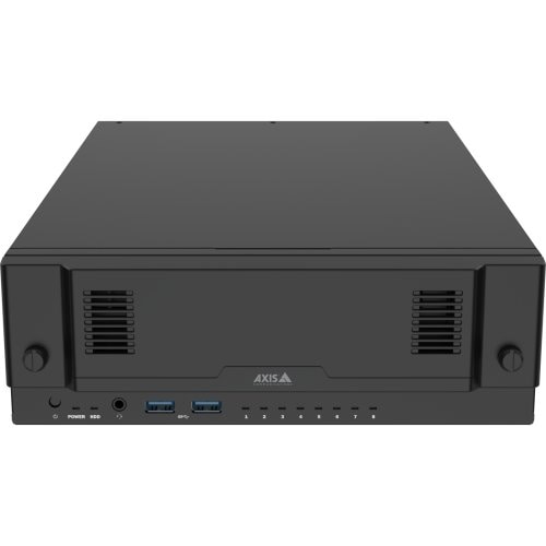 AXIS S2208 Mk II 8 Channel Wired Video Surveillance Station 4 TB HDD - TAA Compliant - Camera Station - HDMI - 4K Recording