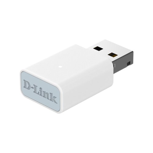 D-Link AC13U IEEE 802.11 a/b/g/n/ac Dual Band Wi-Fi Adapter - USB 2.0 - 1.24 Gbit/s - 2.40 GHz ISM - 5 GHz UNII - Compact
