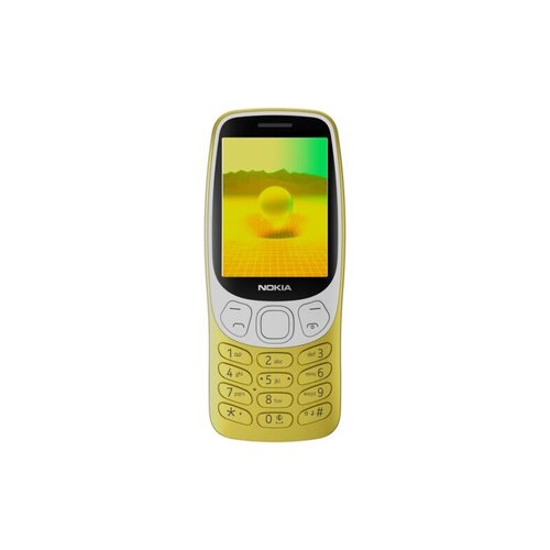 HMD Nokia 3210 (2024) - 4G, VoLTE, 2,4", 2MP, 64MB/128MB Y2K Gold. Form factor: Bar. SIM card capability: Dual SIM. Displa