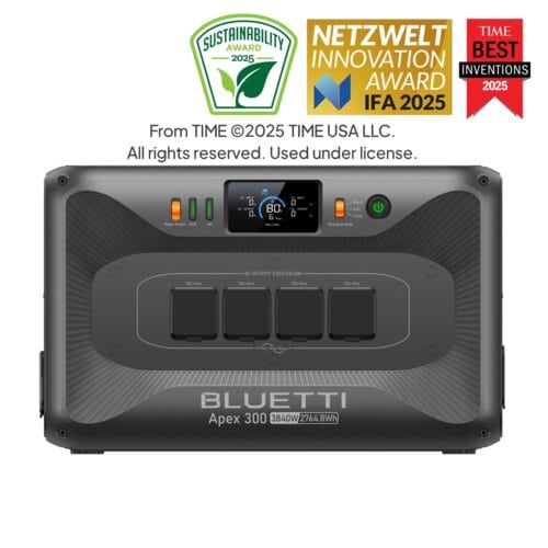 BLUETTI Apex 300 Versatile Power Station | 3,840W 2,764.8Wh