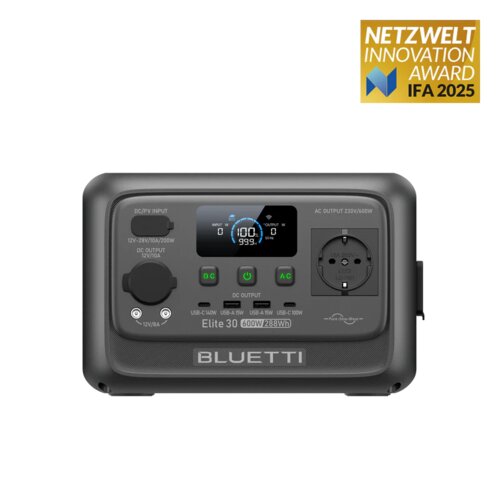 BLUETTI Elite 30 V2 Portable Power Station | 600W 288Wh