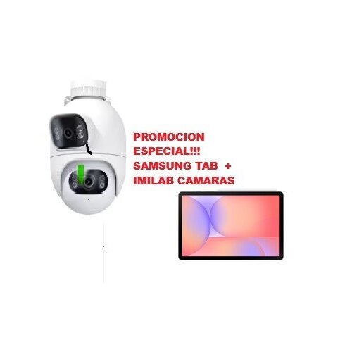 GALAXY TAB A11 LTE  64GB GRAY                 P/N SM-X135FZAAEUB        
 + 
IMILAB HOME SEC.OUT- EC6 DUAL P	CAM 10MP(5MPX