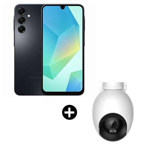 GALAXY A16 128GB   GALAXY A16 128GB               P/N     SM-A165FZKBEUB
 + 
IMILAB HOME SEC.OUT- EC6 DUAL P	CAM 10MP(5MPX
