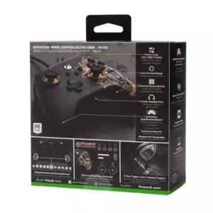 PowerA NSGP0268-01, Gamepad, Nintendo Switch, Nintendo Switch Lite, Nintendo Switch OLED, Wireless, Bluetooth, Yellow, 3 m