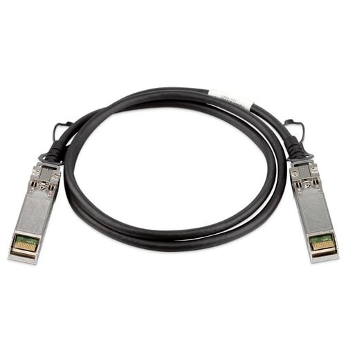 D-Link DEM-CB100S 1 m Network Cable - Cable for Network Device - First End: SFP+ Network - Black