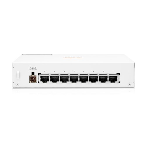 HPE Instant On 1430 8 Ports Ethernet Switch - Gigabit Ethernet - 10/100/1000Base-T - 2 Layer Supported - 64 W PoE Budget -