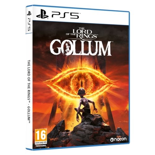 NACON The Lord of the Rings: Gollum. Game edition: Standard, Platform: PlayStation 5, ESRB rating: T (Teen), PEGI rating: 