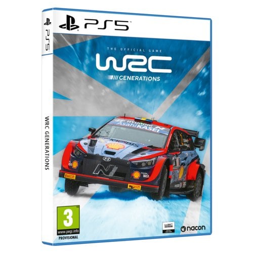 NACON WRC GENERATIONS, PlayStation 5, Multiplayer mode, E (Everyone)