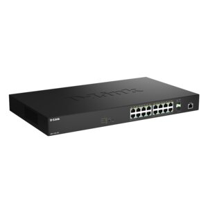 D-Link 18-Port 2.5G Multi-Gigabit PoE++ Smart Managed Switch with 2 x 10G SFP+ Ports. Switch type: Managed, Switch layer: 