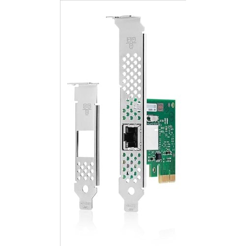Intel I210 I210T1 Gigabit Ethernet Card for Server - 10/100/1000Base-T - Plug-in Card - PCI Express 2.0 - Full-height/Low-