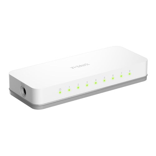 D-Link dlinkgo GO-SW-5E 5 Ports Ethernet Switch - 10/100Base-TX - 2 Layer Supported - Desktop
