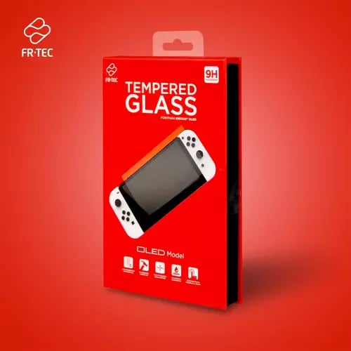 SWITCH OLED PROTEC. PANTALLA TEMPERED GLASS FR-TEC