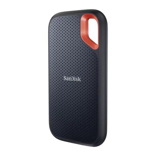 SanDisk Extreme SDSSDE61-8T00-G25 8 TB Portable Solid State Drive - External - Black - Smartphone, Notebook, Tablet Device