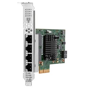 HPE BCM5719 Gigabit Ethernet Card for Server - 1000Base-T - Plug-in Card - PCI Express 2.0 - 1 Gbit/s Data Transfer Rate -